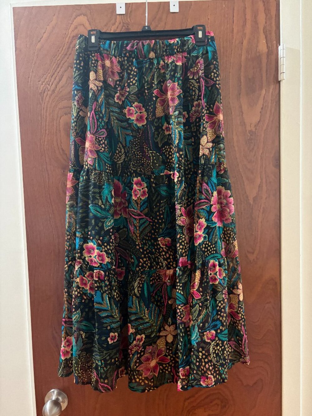 Philosophy Floral Midi Skirt